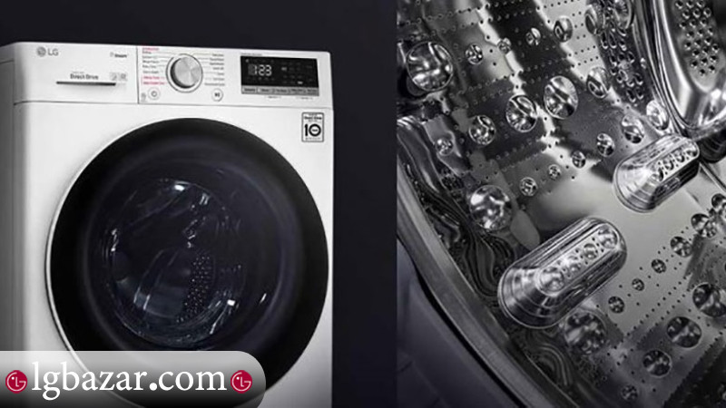 امکانات هوشمند لباسشویی ال جی مدل F4V5VYP2T