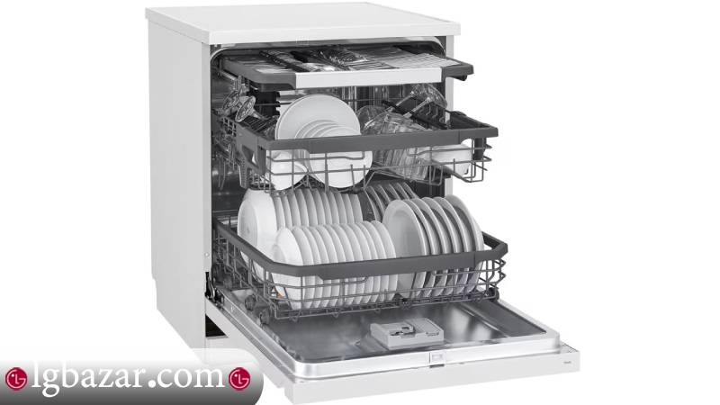 مشخصات فنی ظرفشویی ال جی مدل DFC435FW 