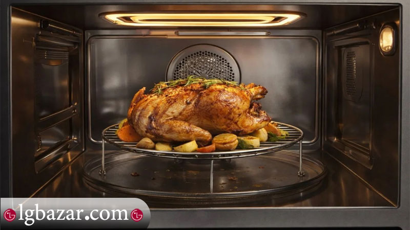 برنامه های پخت آماده و تنظیمات هوشمند سولاردوم lg 