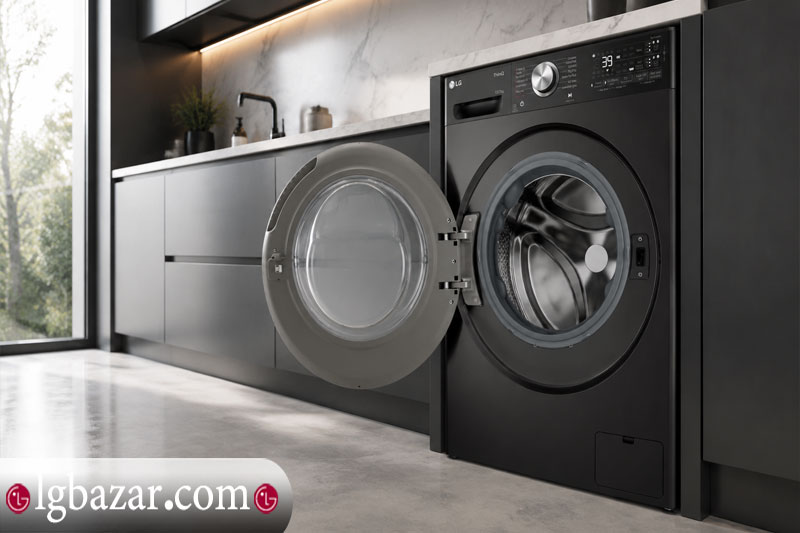 مشخصات فنی ماشین لباسشویی الجی مدل WDR1307BWP دودی 